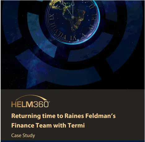 Helm360 Raines Feldman's Case Study