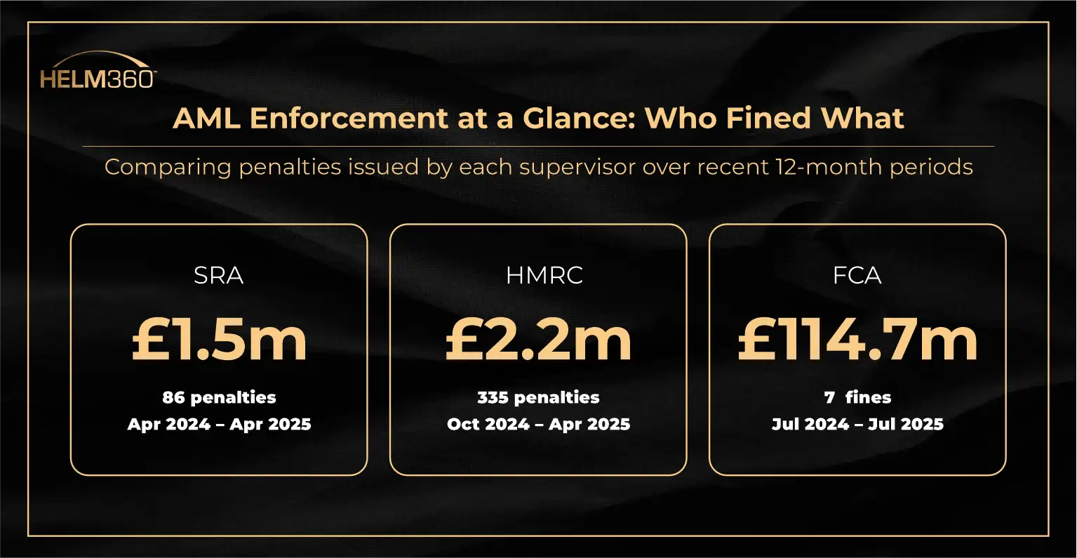 AML Enforcement at a Glance - Who Find What