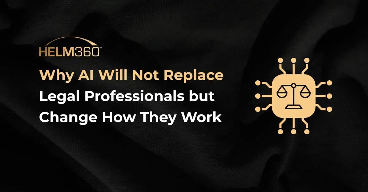 Why AI Will Not Replace Legal Professionals