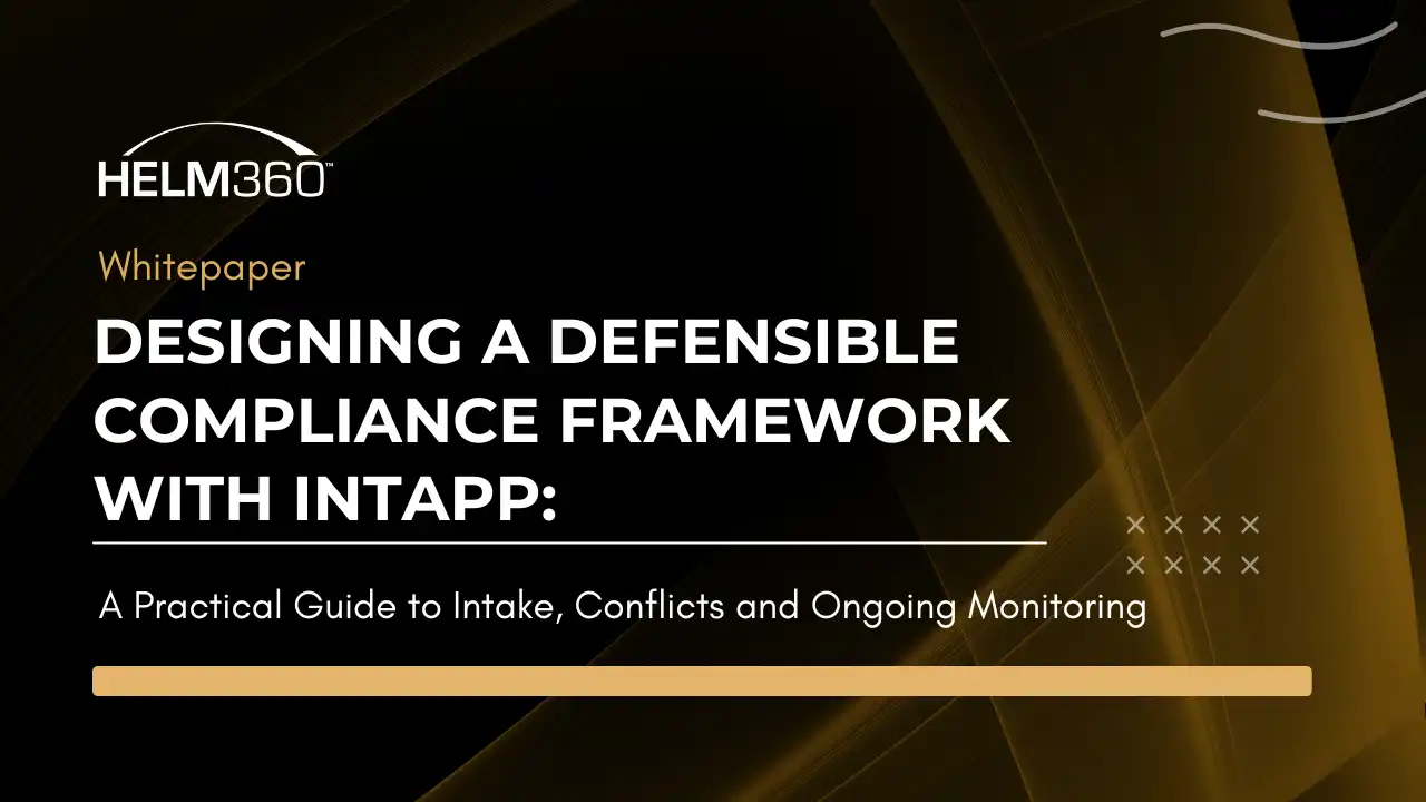 Building a Defensible Compliance Framework for Law Firms